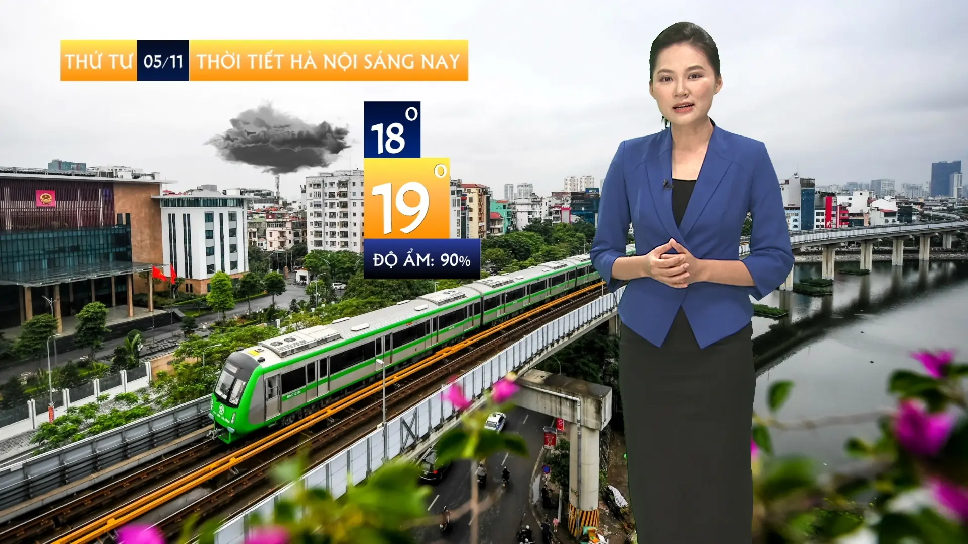 Dự báo thời tiết sáng | 05/11/2025